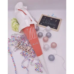 Schultüte Monogramm