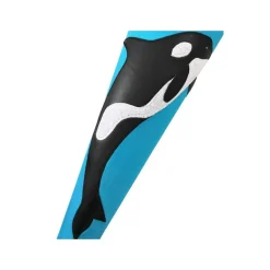 Schultüte "Orca", Zuckertüte Wal, passend zu Ergobag TiefseetauchBär, mit Namen bestickt, Schultüte Stoff, für 7