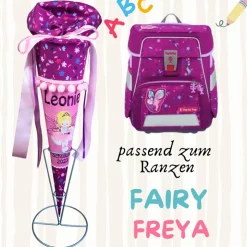 Schultüte passend zum Ranzen Fairy Freya von Step by Step | verschiedene Applikationen | Einschulung