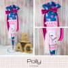 Schultüte passend zum Ranzen Polly von McNeill | Zuckertüte 70 cm bestickt | Einschulung