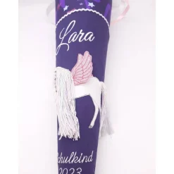 Schultüte Pegasus passend zum Step by Step Pegasus Emily/ Schultüte aus Stoff