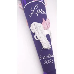 Schultüte Pegasus passend zum Step by Step Pegasus Emily/ Schultüte aus Stoff