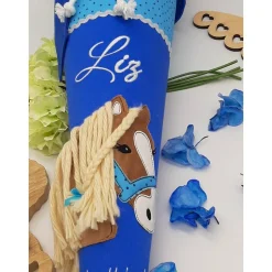 Schultüte Pferd mit 3D-Mähne passend zum Step by Step Wild Horse