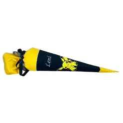 Schultüte Phantasy Monster, Zuckertüte mit Namen bestickt, aufwendige Stoff-Schultüte für Jungs