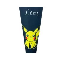 Schultüte Phantasy Monster, Zuckertüte mit Namen bestickt, aufwendige Stoff-Schultüte für Jungs