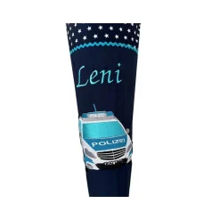 Schultüte Polizei in blau, Schultüte Stoff, Stoff-Schultüte, Schultüte Junge