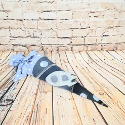 Schultüte "Rakete", 50 cm, Zuckertüte, Jeans Upcycling,