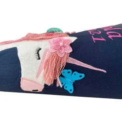 Schultüte Regenbogen Einhorn, Mädchen Schultüte aus Stoff, Stoff-Schultüte, Zuckertüte