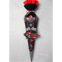 Schultüte Rennwagen “KA 1“ 6-eckig 85 cm