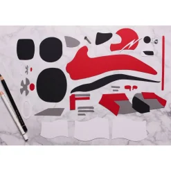 Schultüte Rennwagen “KA 1“ 6-eckig 85 cm