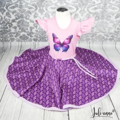 Schultüte Schmetterling Rosa Lila mit Tüll 70cm 85cm   *personalisierbar Step by Step Butterfly Night Ina