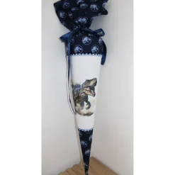 Schultüte.  Schultüte Baumwolle. Schultüte Dino