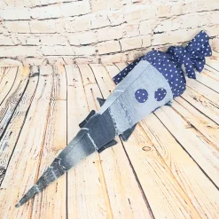 Schultüte "Segelboot", 70 cm, Zuckertüte, Jeans Upcycling,