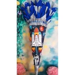 Schultüte Space  Zuckertüte Rakete