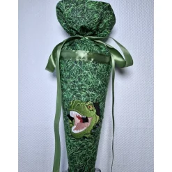 Schultüte Zuckertüte Dinosaurier T-Rex, personalisierbar