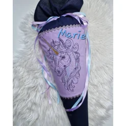 Schultüte Zuckertüte Einhorn, personalisierbar