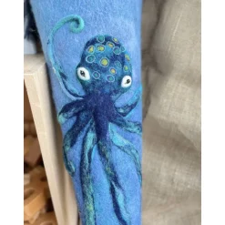 Schultüte Zuckertüte Einschulung Octopus Wollfilz gefilzte Schultüte