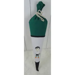 Schultüte, Zuckertüte, Fussballer auf Wunsch mit Namen und Einschulungstag bestickt  70 cm Länge