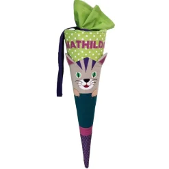 Schultüte Zuckertüte Katze für Mädchen