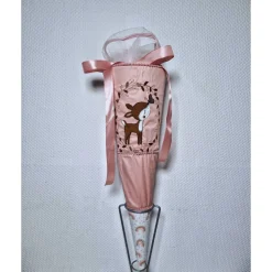 Schultüte Zuckertüte mit Reh im Blütenkranz, personalisierbar, kurzfristig lieferbar!