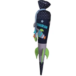 Schultüte Zuckertüte Rakete für Jungen