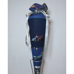 Schultüte Zuckertüte Rennauto, personalisierbar, kurzfristig lieferbar!