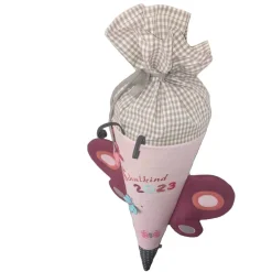 Schultüte Zuckertüte Schmetterling für Mädchen