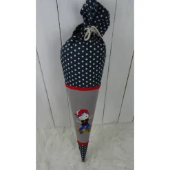 Schultüte, Zuckertüte, Skater auf Wunsch mit Namen und Einschulungstag bestickt  70 cm Länge
