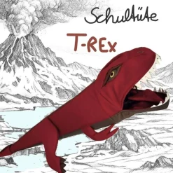 Schultüte Zuckertüte T-Rex ROT