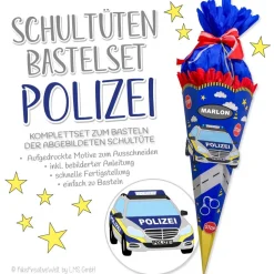 Schultüten Bastelset "Polizei"
