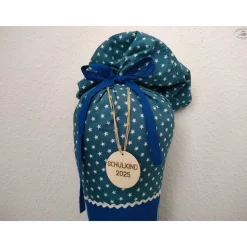 Schultüten-Anhänger aus Holz, personalisiert – Geschenk zur Einschulung & Schulanfang