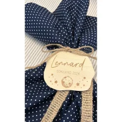 Schultütenanhänger "Weltraum", personalisiert mit Namen