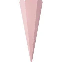 Schultütenzuschnitt glatt, ø 20 x 68 cm, 400g/m² in 13 Farben