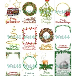 Schutzengel Glasperlen silber Glocke – handgefertigter Glücksbringer mit Schmuckkarte