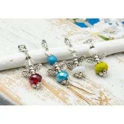 Schutzengel, Schlüsselanhänger, Taschenbaumler, Geschenkidee, Unisex, Mitbringsel, Adventskalenderfüllung