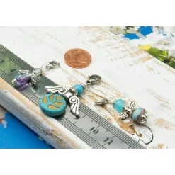 Schutzengel Set, Schlüsselanhänger, Taschenbaumler, Geschenkidee, Unisex, Mitbringsel, Adventskalenderfüllung