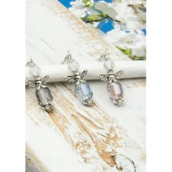 Schutzengel Set, Schlüsselanhänger, Taschenbaumler, Geschenkidee, Mitbringsel, Adventskalenderfüllung