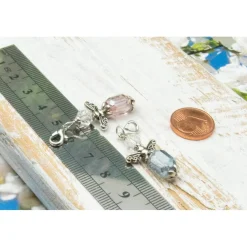 Schutzengel Set, Schlüsselanhänger, Taschenbaumler, Geschenkidee, Mitbringsel, Adventskalenderfüllung