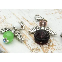 Schutzengel Set, Schlüsselanhänger, Taschenbaumler, Geschenkidee, Mitbringsel, Adventskalenderfüllung