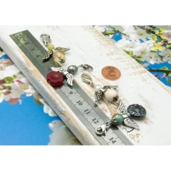 Schutzengel Set, Schlüsselanhänger, Taschenbaumler, Geschenkidee, Mitbringsel, Adventskalenderfüllung