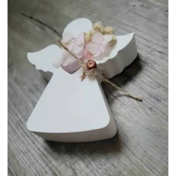 Schutzengel zur Geburt / Herzlich Willkommen / Kleiner Mensch / Karte mit Engel