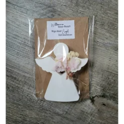 Schutzengel zur Geburt / Herzlich Willkommen / Kleiner Mensch / Karte mit Engel