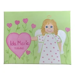 Schutzengelbild Schutzengel Bild für Mädchen zur Taufe Geburt