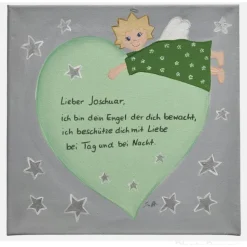 Schutzengelbild Schutzengel Bild für zur Taufe Geburt