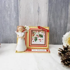 Schutzengelkarte, Glücksbringer, Weihnachtsgeschenk,Grußkarte, Schutzengel 1