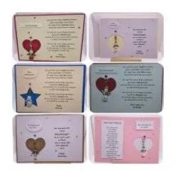 Schutzengelkarte, Karte mit abnehmbaren Schutzengel, Zum Muttertag