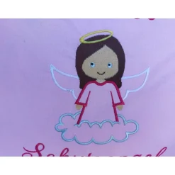 Schutzengelkissen / Kinderkissen / Dekokissen *personalisierbares Kissen* Maße: 40x40cm