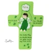 Schutzengelkreuz für Jungs Taufkreuz, Kinderkreuz Geschenk zur Taufe / Geburt
