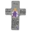Schutzengelkreuz für Mädchen Taufkreuz, Kinderkreuz Geschenk zur Taufe / Geburt