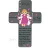 Schutzengelkreuz für Mädchen Taufkreuz, Kinderkreuz Geschenk zur Taufe / Geburt